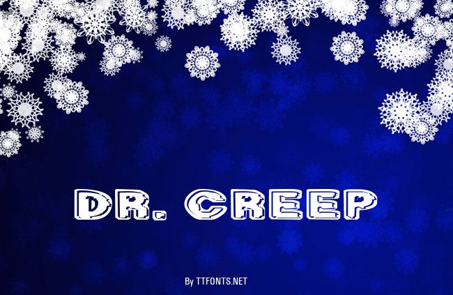 Dr. Creep example